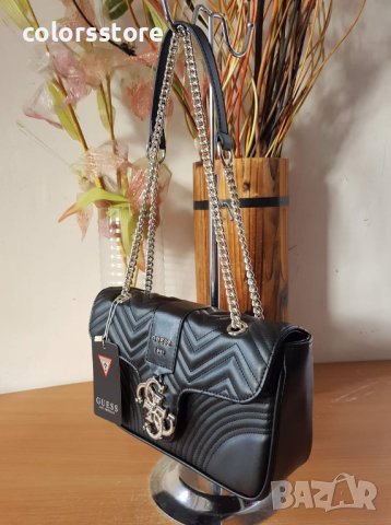 Луксозна чанта Guess/черна код SG-F20, снимка 5 - Чанти - 41863358