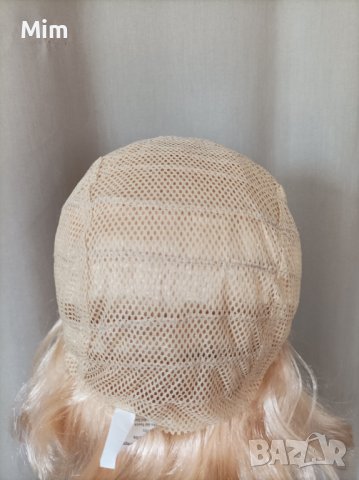 30 см. Нова Руса синтетична перука боб  /на черта с бретон /, снимка 10 - Аксесоари за коса - 41732667