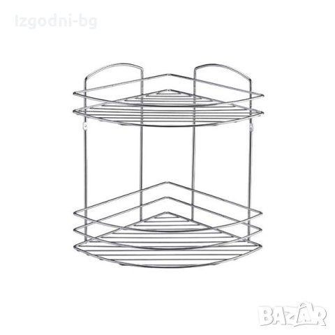 Етажерка за баня с 2 рафта, снимка 1