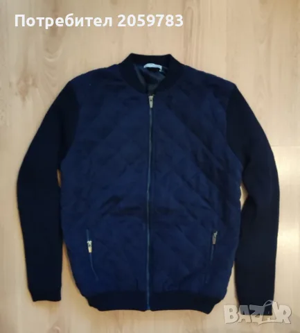 Мъжки якета в тъмносин и сив цвят , снимка 3 - Якета - 56127796