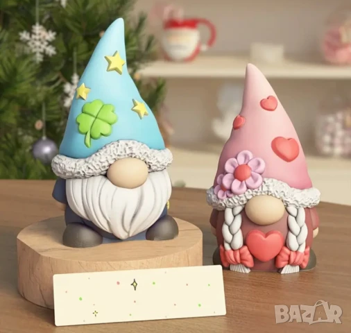 Молдове комплект 2 броя гномчета момиче и момче , снимка 7 - Форми - 50322790