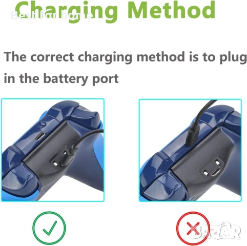 Батерии за контролер Xbox Series X|S, Pickle Power 2 броя, 1400mAh, снимка 4 - Аксесоари - 51921280