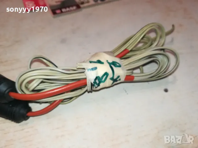 КАБЕЛИ ЗА ТОНКОЛОНИ С РЕТРО БУКСИ 2БР Х 1,8М-ВНОС ГЕРМАНИЯ 2202251821, снимка 18 - Тонколони - 49236603