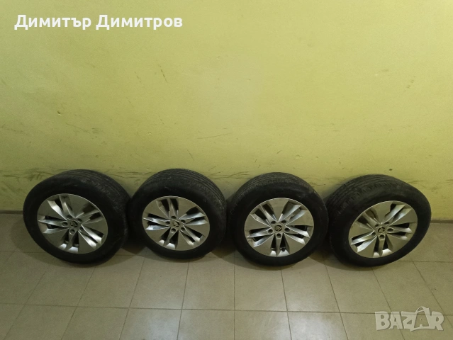 Джанти с гуми за skoda octavia IV 205 /60 /16 , снимка 15 - Гуми и джанти - 53695300