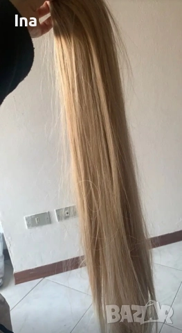 Опашка светло руса, снимка 4 - Аксесоари за коса - 52974299