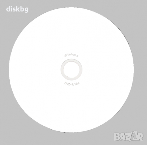 DVD-R 4.7GB full face printable ID Brand Verbatim - празни дискове, снимка 2 - DVD филми - 36203529