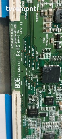 T-Con BOE 47-6021131 ,BG3904EE0003B DISPLAY CX430DLEDM for HORIZON 43HL5320F, снимка 2 - Части и Платки - 41058729