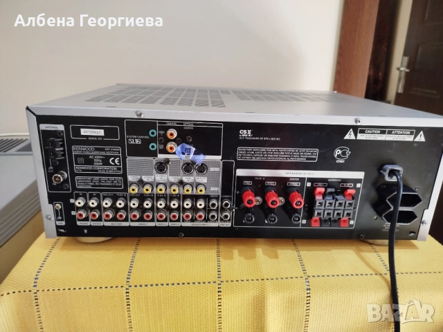 Усилвател KENWОOD  KRF- V7060D, снимка 5 - Ресийвъри, усилватели, смесителни пултове - 53782406