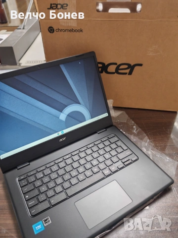 Acer Chromebook 314 CBOA314-1H-C5CQ – Нов, неизползван, снимка 5 - Лаптопи за работа - 53631919