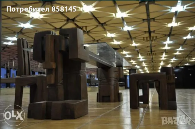 Маса от масив орех, снимка 3 - Маси - 50105376