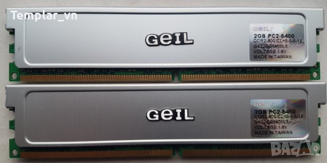  GEIL Black Dragon  2x2 DDR2 1066 // GEIL 2x2 DDR2 800, снимка 8 - RAM памет - 34560821