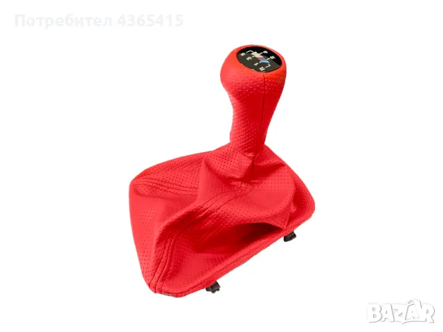 Топка с маншон за скоростен лост за BMW 3 E36 (1990-2000) Червен, снимка 2 - Части - 49299551
