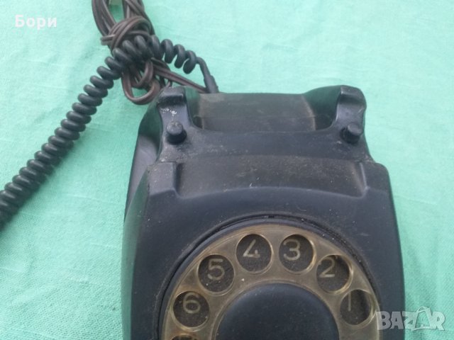 Стар Телефон 1970г Български, снимка 5 - Други ценни предмети - 34235591