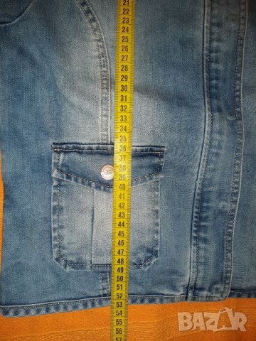 Елегантно дънково сако Promod Euro 40, снимка 10 - Якета - 34110233