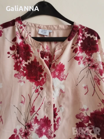 СТРАХОТНА РИЗА ТУНИКА ЕФЕКТЕН ДЕСЕН 3XL-5XL, снимка 5 - Туники - 51009511