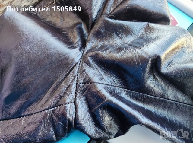 Яке от естествена кожа и естествен косъм, снимка 8 - Якета - 34491623