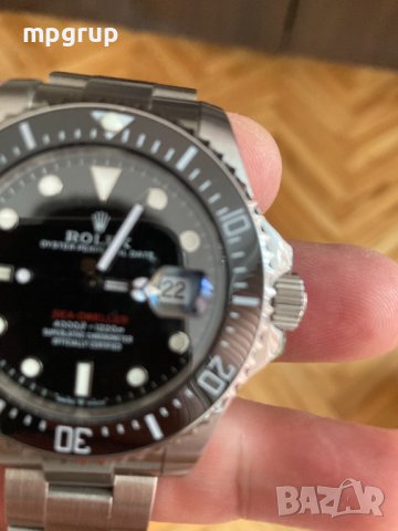 Продавам автоматичен мъжки часовник Rolex Sea Dweller Black, снимка 2 - Мъжки - 44304639