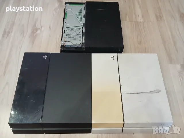 Лот от 3 броя PlayStation 4 (FAT) за части или ремонт