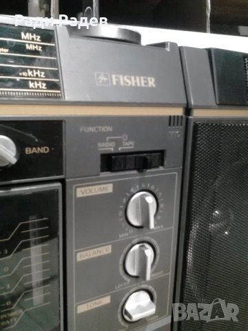 FISHER, снимка 1 - Радиокасетофони, транзистори - 41240691