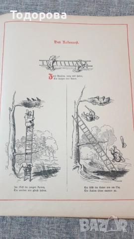 Вилхелм Буш-сборник от немски комикси, снимка 4 - Антикварни и старинни предмети - 53209922