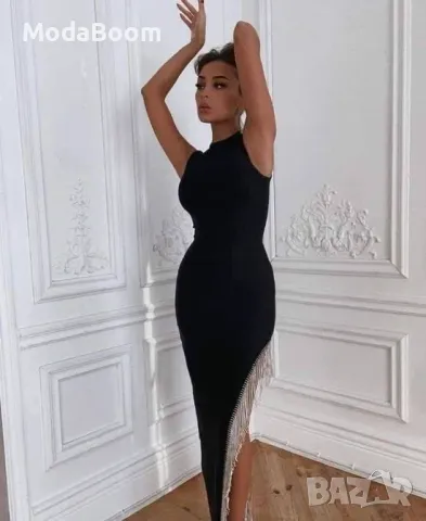 Бутикова дамска рокля, снимка 3 - Рокли - 48951795