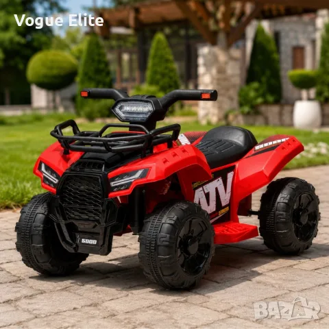 Детско акумулаторно ATV J320 6V – LED светлини, USB музика и офроуд приключения за деца 1.5–4 години