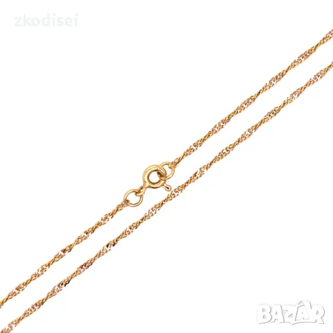 Златен синджир 3,01гр. 48см. 14кр. проба:585 модел:29340-1, снимка 1