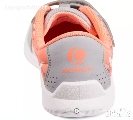 ДЕТСКИ ОБУВКИ  Сив/с цветя ARTENGO -Франция, снимка 7 - Детски маратонки - 36500548
