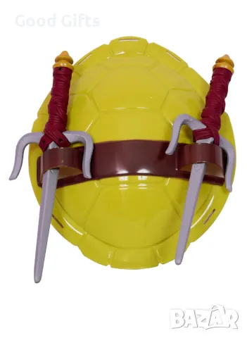 Детски Комплект Костенурките нинджа с маска, Коруба щит, Мечове, снимка 2 - Други - 48146358