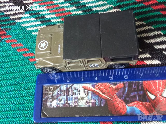 Количка стара метална 43637, снимка 6 - Колекции - 44223511