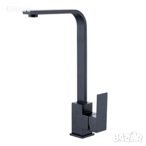 Едноръкохватков кухненски смесител, цвят черен мат, Top Ceramic, снимка 11 - Други стоки за дома - 52854048