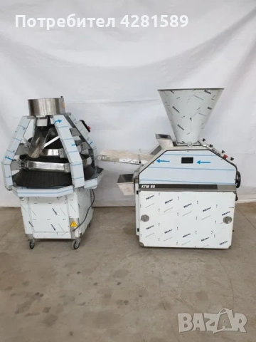 Професионален нов бутален тестоделител, снимка 4 - Други машини и части - 53655731