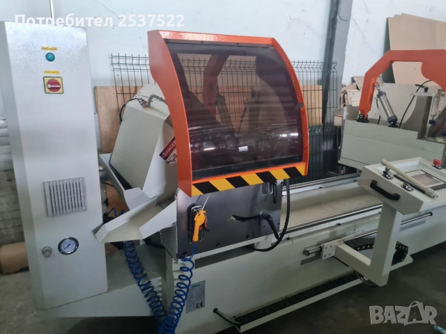 Автоматична двуглава отрезна машина CNC-500×4200 за алуминиеви и PVC профили, снимка 5 - Други машини и части - 52810447