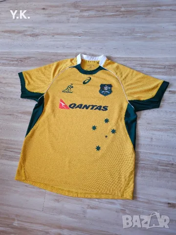 Оригинална мъжка тениска Asics x Australia National Rugby Team / Season 14, снимка 2 - Тениски - 50302392