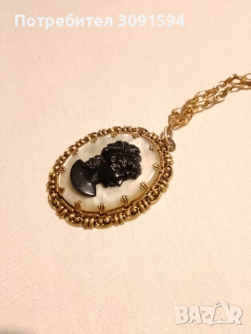 СТАРИННА ПОЗЛАТЕНА БРОНЗОВА КАМЕЯ ВИКТОРИАНСКИ , снимка 10 - Други ценни предмети - 51846270