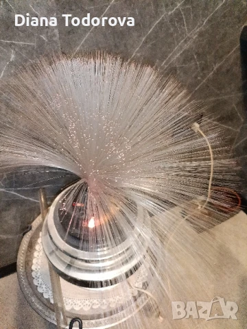 Продавам нощна лампа , снимка 2 - Настолни лампи - 51417765