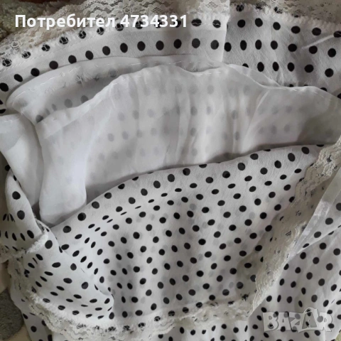 Рокля черно/бяла, снимка 5 - Рокли - 53476480