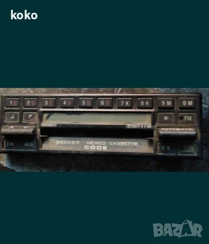 Becker Mexico панел за модела 