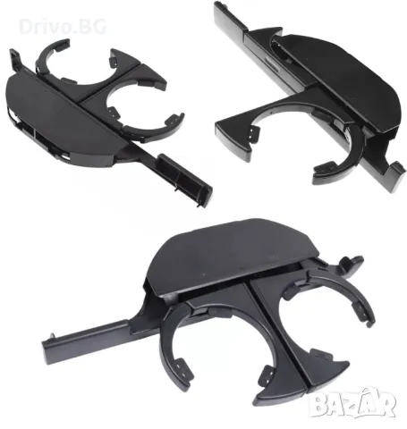 Гаранция! Нови Предна и Задна Поставки за Чаши (Cup Holder) за BMW E39, снимка 2 - Аксесоари и консумативи - 48871347