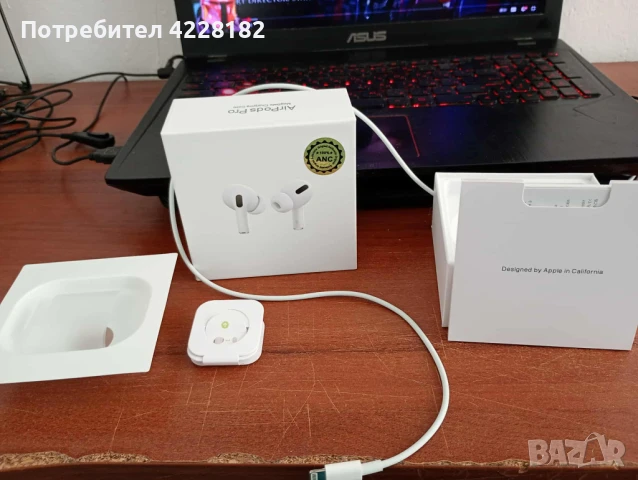 iphone безжични слушалки AirPods Pro, снимка 5 - Bluetooth слушалки - 50841337
