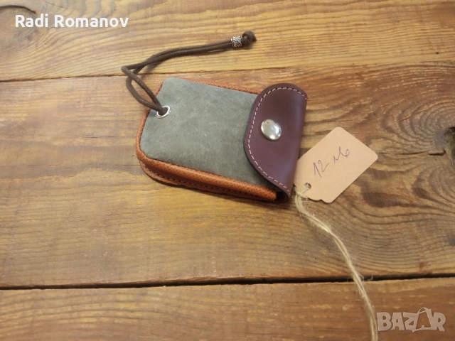 Кожен калъф за авто ключ, кожен ключодържател, детско портмоне, кожен аксесоар , снимка 2 - Аксесоари и консумативи - 51682417