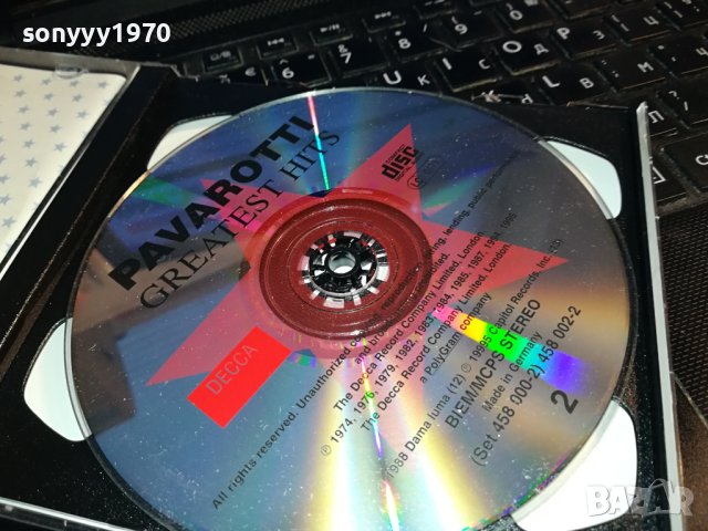 PAVAROTTI X2 CD MADE IN GERMANY 1802240803, снимка 18 - CD дискове - 44348246