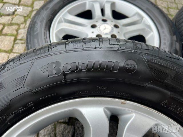 4бр лети джанти Mercedes с гуми Barum 255/55/18 DOT2020, снимка 6 - Гуми и джанти - 40048164