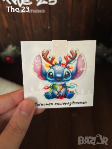 Коледни картички Стич, ръчна изработка, снимка 11 - Други - 52709643