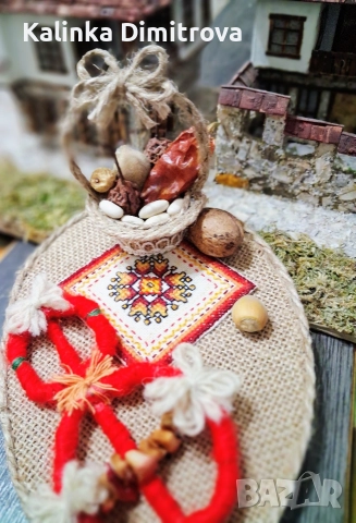 Коледна декорация-ръчна изработка., снимка 7 - Декорация за дома - 52870945