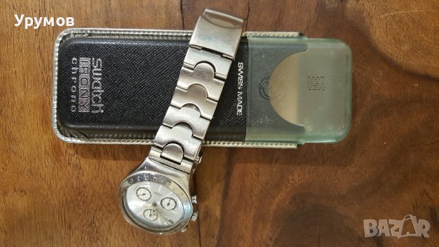 SWATCH IRONY CHRONOGRAPH AG 1997, снимка 7 - Мъжки - 41428390