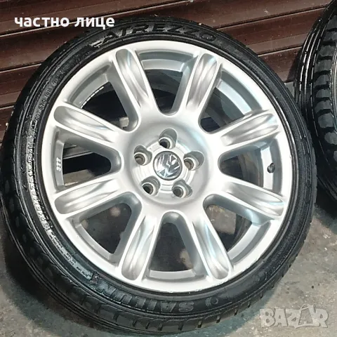 VW Polo Cross оригинални джанти BBS с летни гуми 17 цола, снимка 16 - Гуми и джанти - 49818393