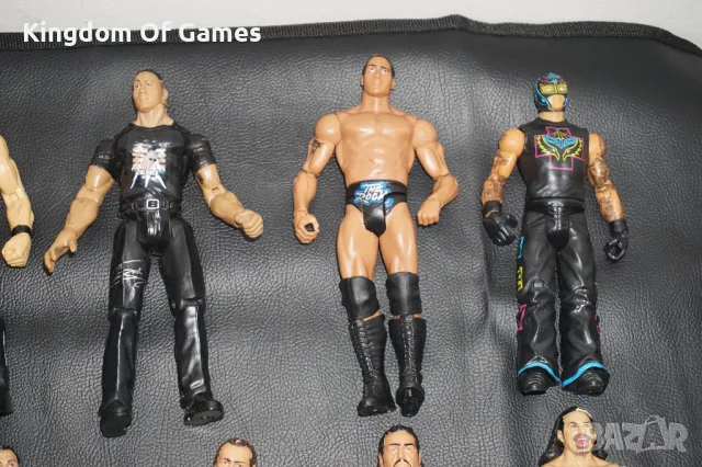 28 Кеч Фигури на Mattel и Jakks Pacific Stone Cold/The Rock/RVD/Big Show/Chris Jericho/Stardust, снимка 4 - Фигурки - 48772761