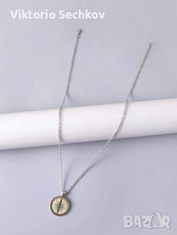 Гердан - компас , снимка 2 - Колиета, медальони, синджири - 41456017