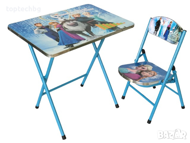 Детска маса с геро, Фроузън, Макуин,Принцесите и др., снимка 2 - Мебели за детската стая - 35123322